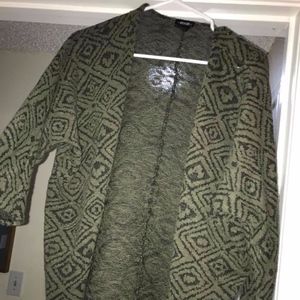 Green Short Cardigan